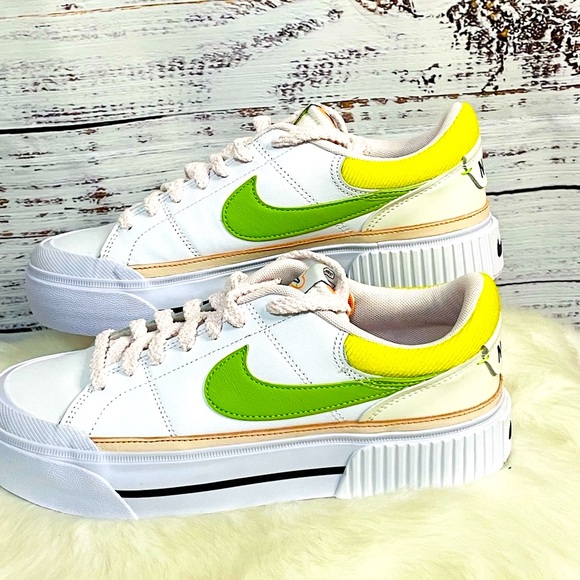 New  Nike Court Legacy Lift white Women's Size 8 - Picture 2 of 10